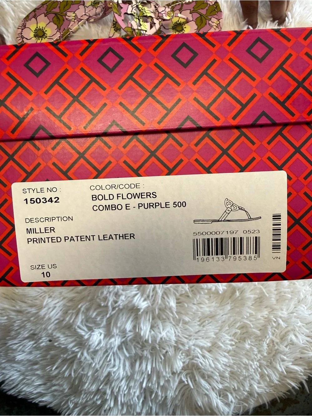 NEW Tory Burch Bold Flower Millers